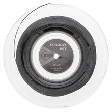 Explosive Bite Black 17G Tennis String Reel-Strings-Dunlop-93440-DEFAULT-L-Tennis Express