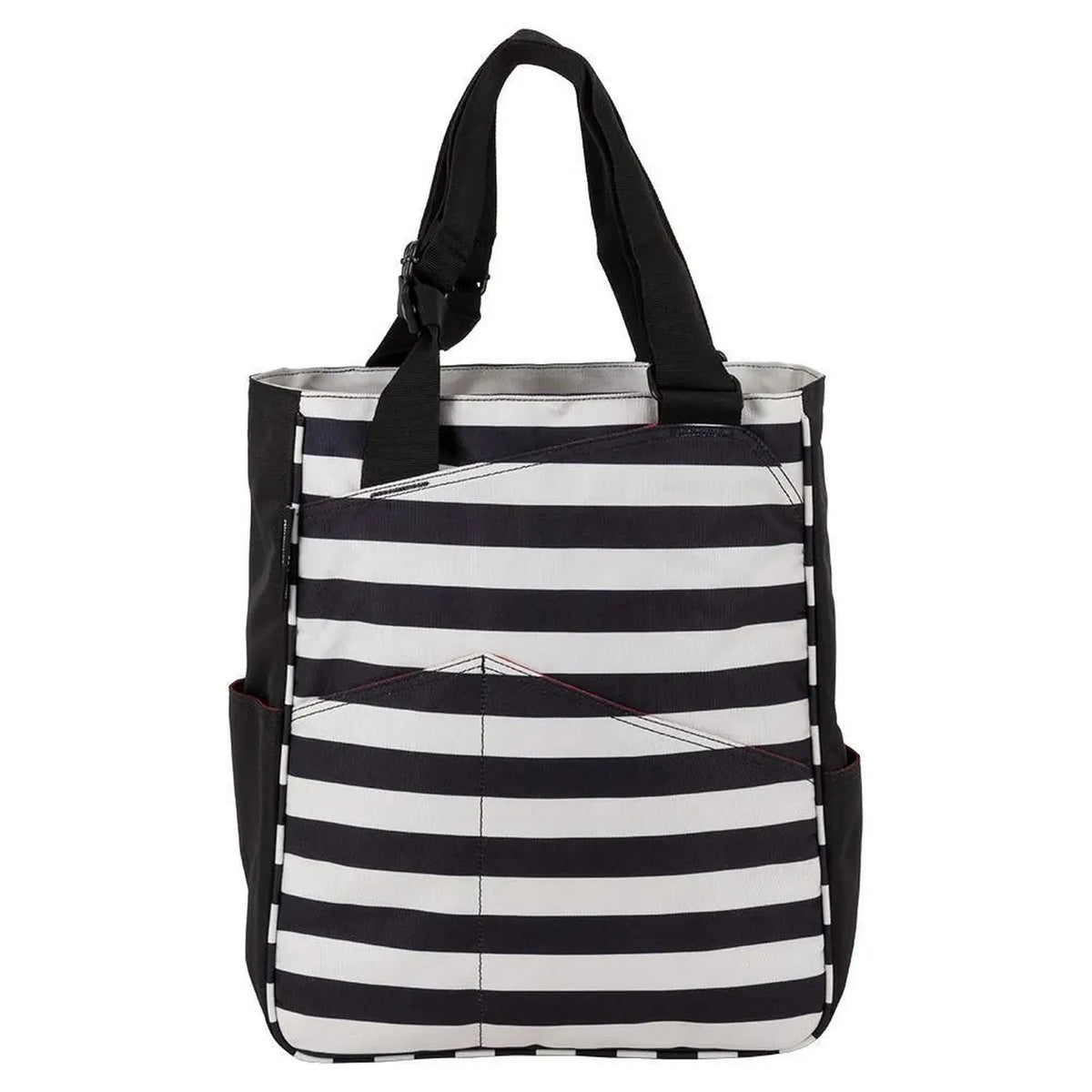 Original Tennis Tote Stripes Black and Coconut-Bags-Maggiemather-94097-DEFAULT-L-Tennis Express