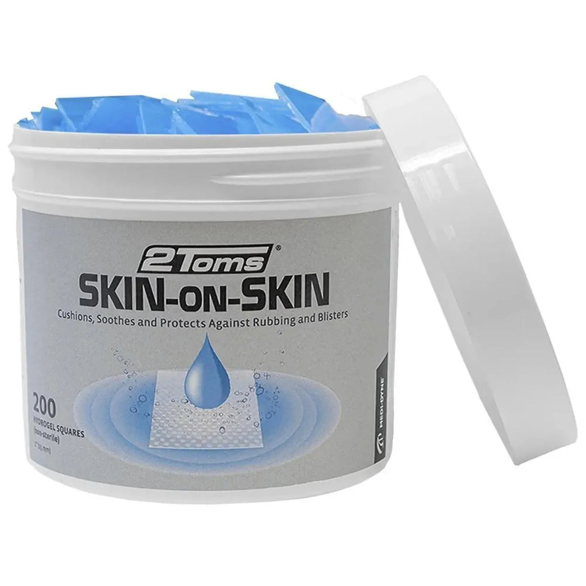 Skin-on-Skin 1 Inch Squares, Jar of 200-Accessories-2toms-94259-DEFAULT-L-Tennis Express