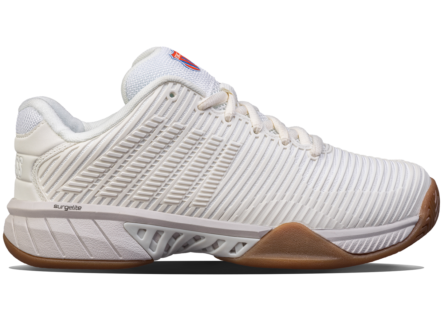 K-Swiss Women's Shoes Hypercourt Express 2 Indoor | Bright White/Gum