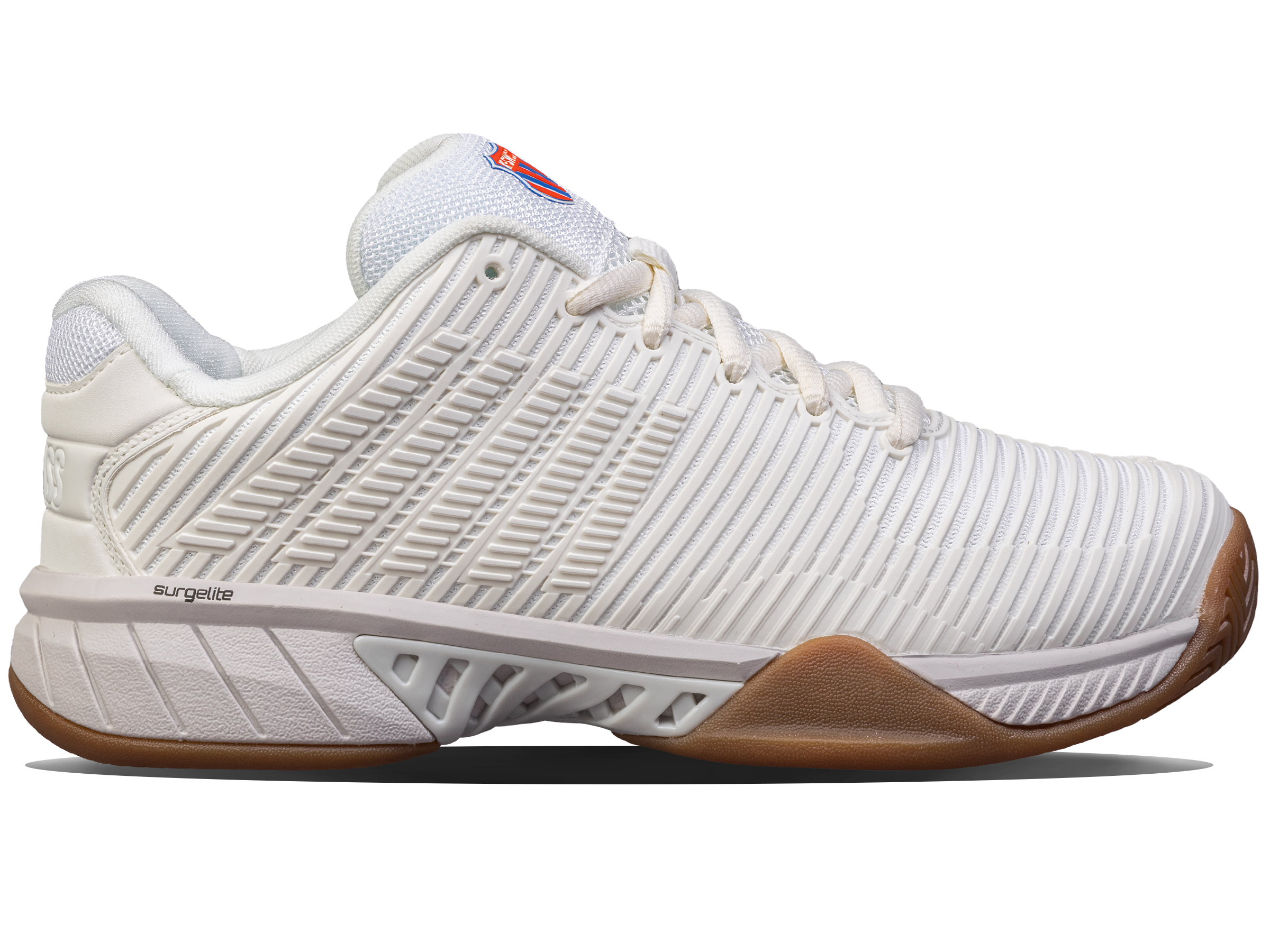K-Swiss Women's Shoes Hypercourt Express 2 Indoor | Bright White/Gum