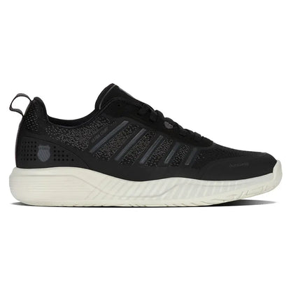 Women's Ultra Court Pickleball Shoes Black and Snow White