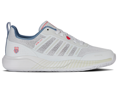 K-Swiss Women's Shoes Ultra Court | White/Faded Denim/Dubarry