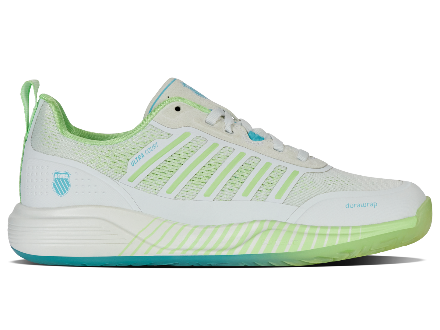 K-Swiss Women's Shoes Ultra Court | Bit Of Blue/Paradise Green/Capri