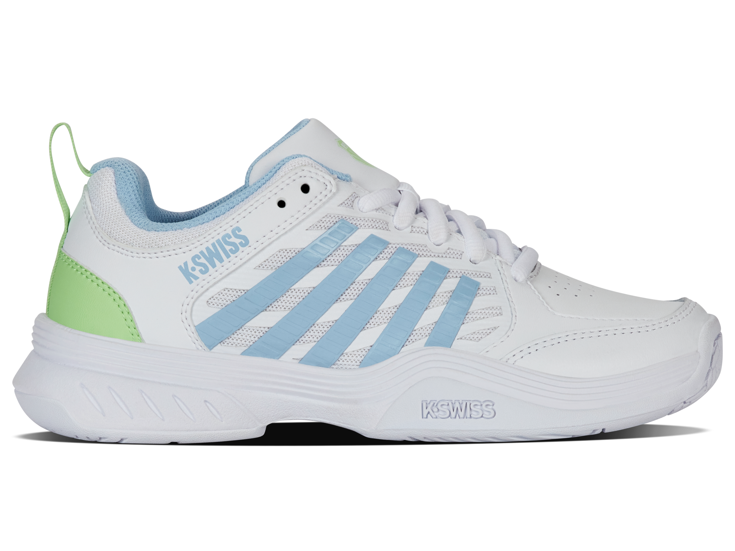 K-Swiss Women's Shoes Court Express 2 | White/Dutch Canal/Paradise Green