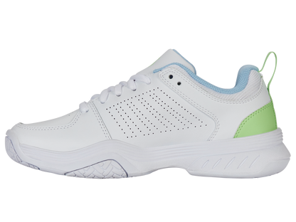 K-Swiss Women's Shoes Court Express 2 | White/Dutch Canal/Paradise Green