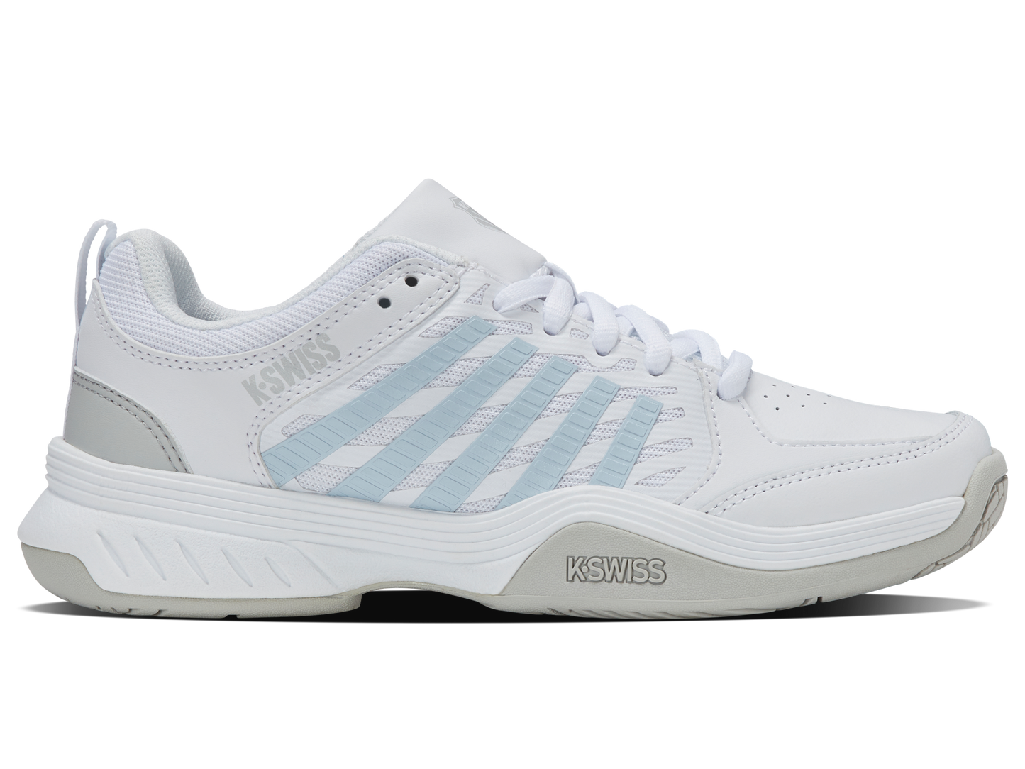 K-Swiss Women's Shoes Court Express 2 | White/Ballad Blue/Dawn Blue