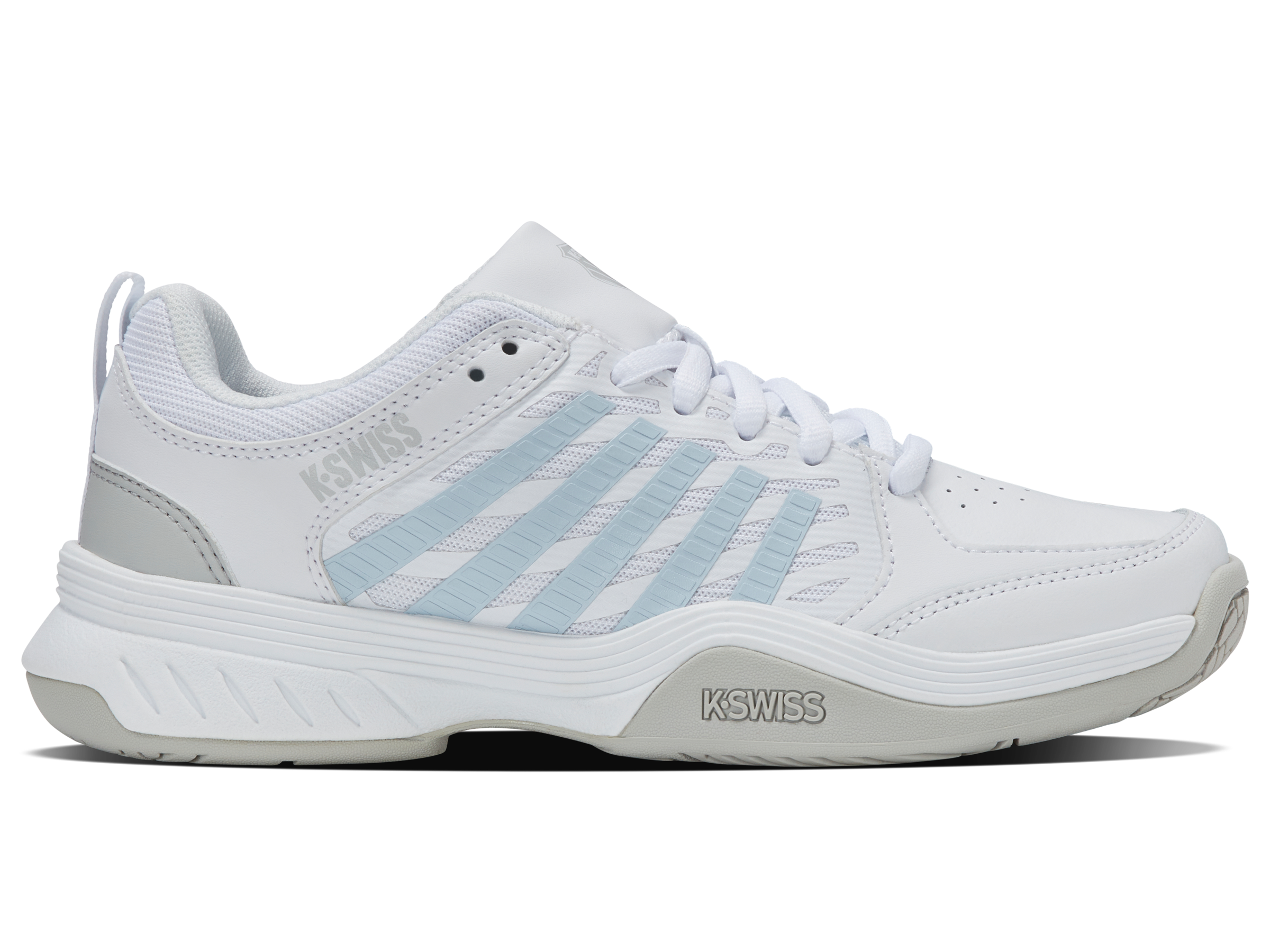 K-Swiss Women's Shoes Court Express 2 | White/Ballad Blue/Dawn Blue