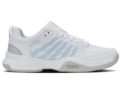 K-Swiss Women's Shoes Court Express 2 | White/Ballad Blue/Dawn Blue