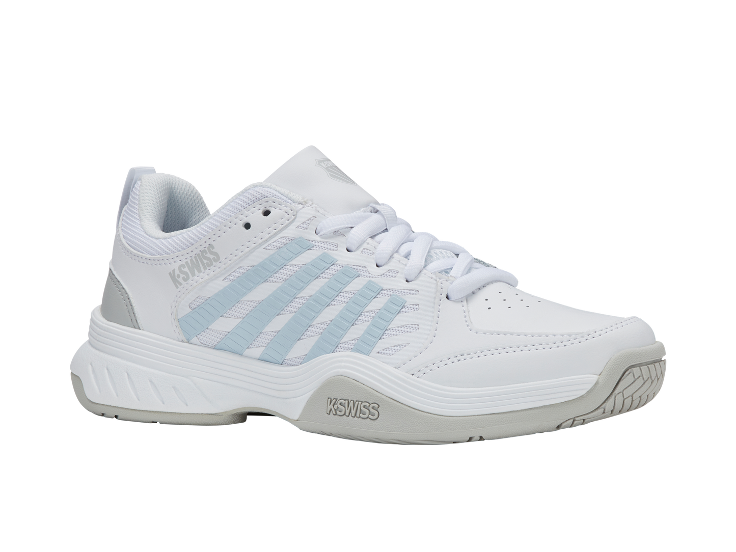 K-Swiss Women's Shoes Court Express 2 | White/Ballad Blue/Dawn Blue