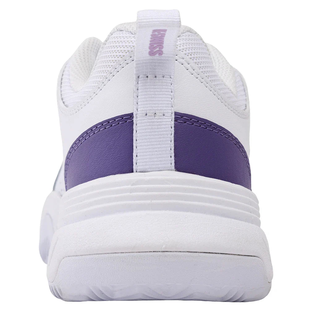 Women's Court Express 2 Tennis Shoes White and Purple Haze