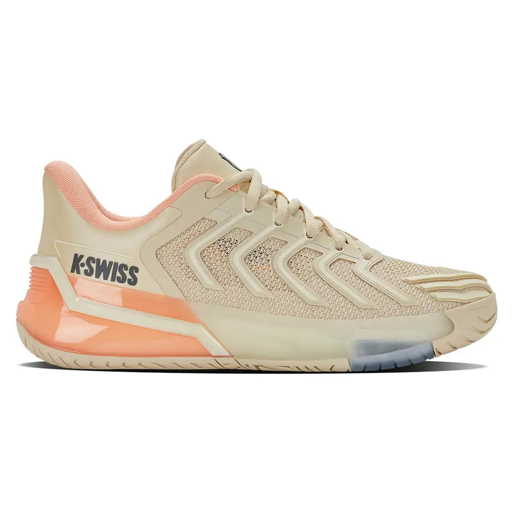 Women's Ultrashot 4 Tennis Shoes Whitecap Gray and Peach Parfait