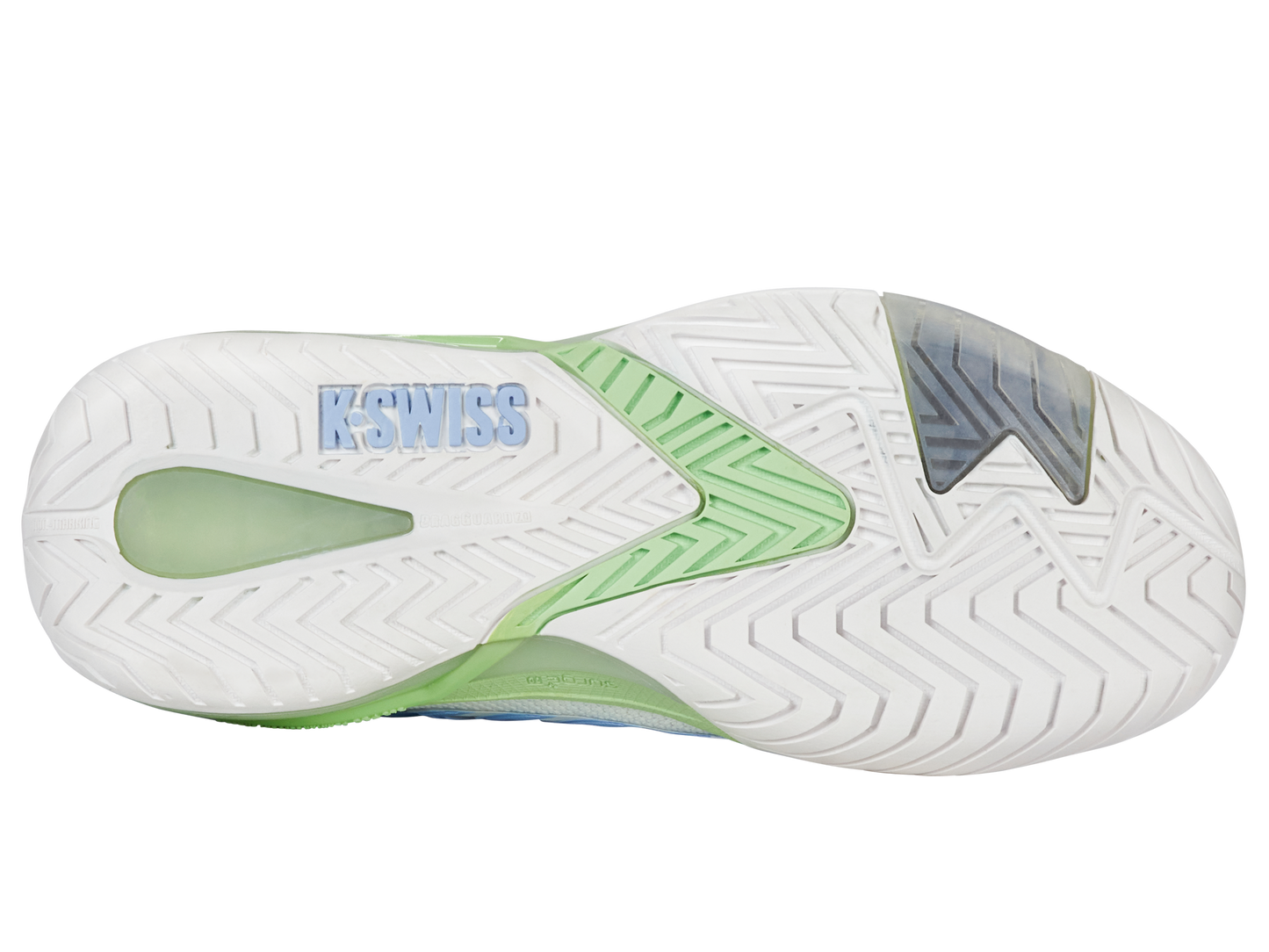K-Swiss Women's Shoes Ultrashot 4 | Lucent White/Dutch Canal/Paradise Green