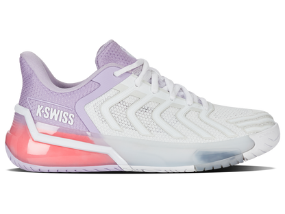 K-Swiss Women's Shoes Ultrashot 4 | White/Orchid Petal/Neon Blaze