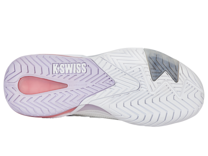 K-Swiss Women's Shoes Ultrashot 4 | White/Orchid Petal/Neon Blaze