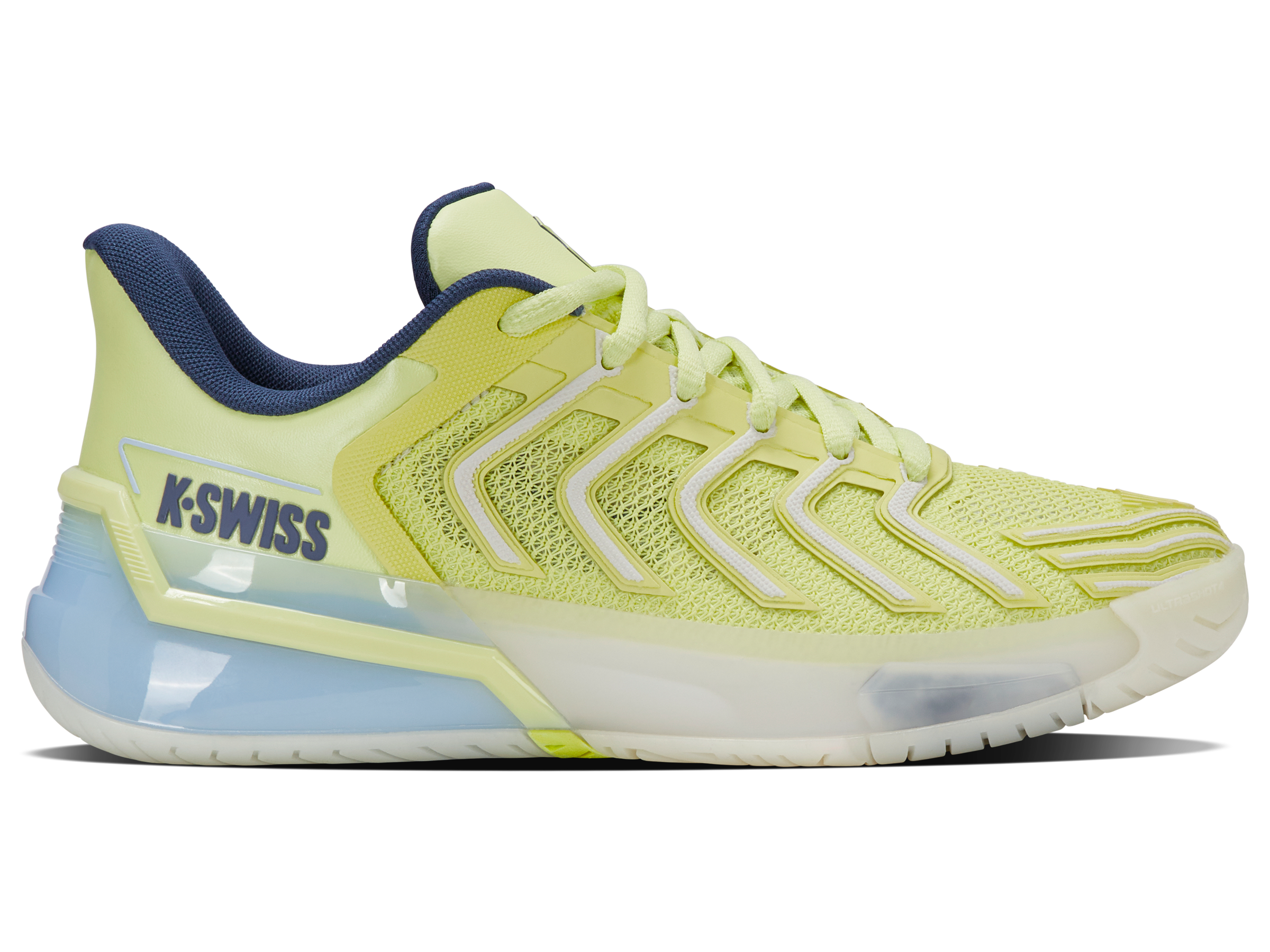 K-Swiss Women's Shoes Ultrashot 4 | Luminary Green/Blanc De Blanc/Ballad Blue