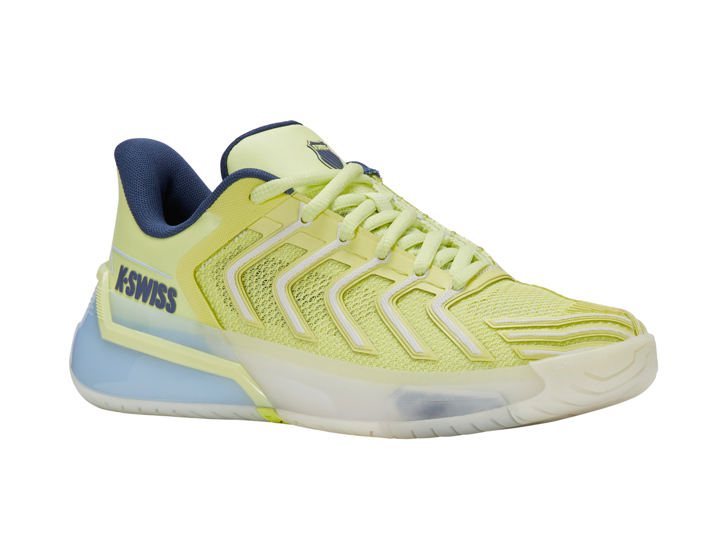 K-Swiss Women's Shoes Ultrashot 4 | Luminary Green/Blanc De Blanc/Ballad Blue