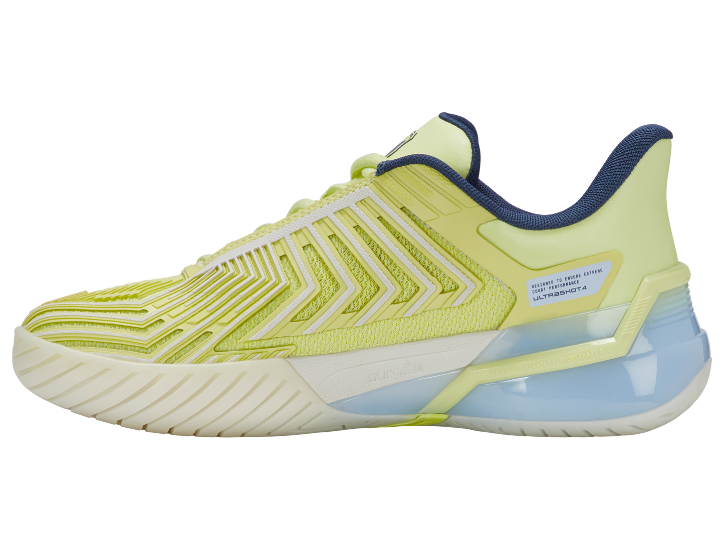 K-Swiss Women's Shoes Ultrashot 4 | Luminary Green/Blanc De Blanc/Ballad Blue