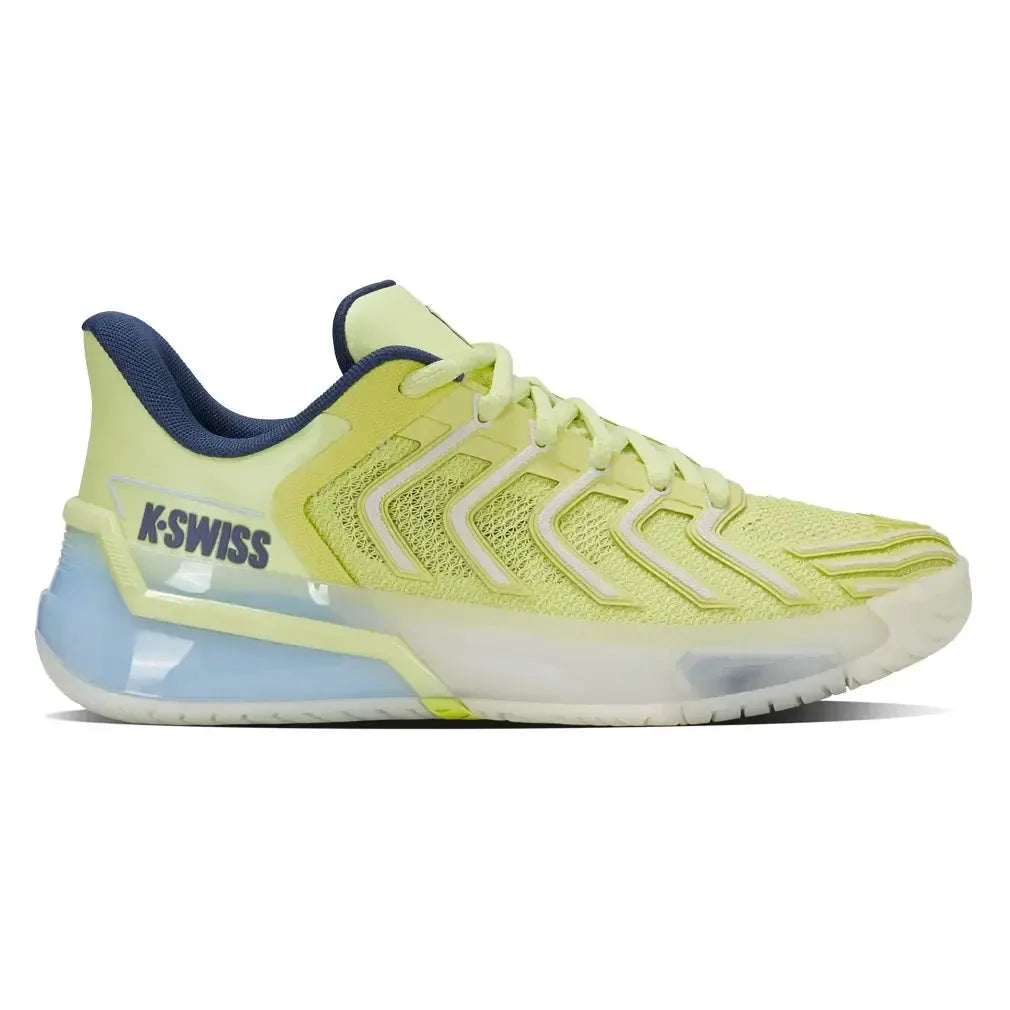 Women's Ultrashot 4 Tennis Shoes Luminary Green and Blanc de Blanc