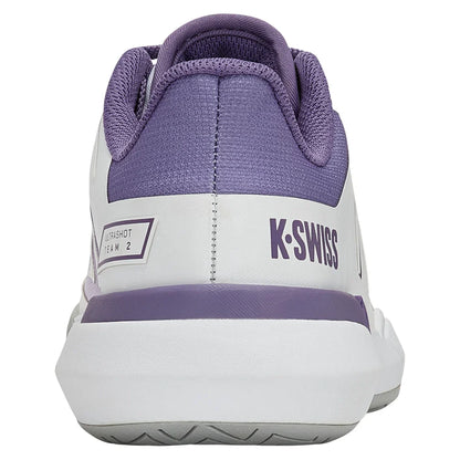 Women's Ultrashot Team 2 Tennis Shoes White and Purple Haze