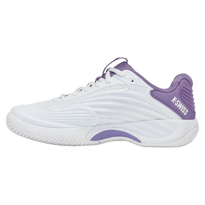 Women's Hypercourt Express 3 Tennis Shoes White and Purple Haze