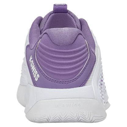 Women's Hypercourt Express 3 Tennis Shoes White and Purple Haze