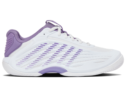 K-Swiss Women's Shoes Hypercourt Express 3 | White/Purple Haze/Lunar Rock