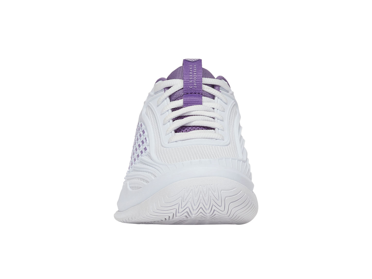 K-Swiss Women's Shoes Hypercourt Express 3 | White/Purple Haze/Lunar Rock
