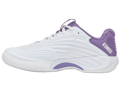 K-Swiss Women's Shoes Hypercourt Express 3 | White/Purple Haze/Lunar Rock