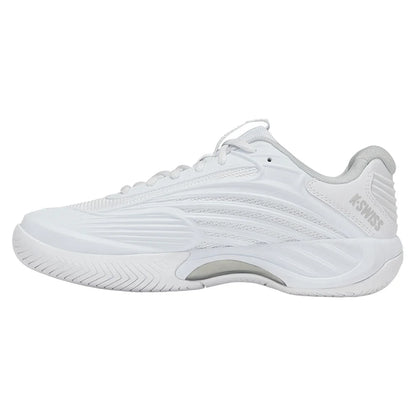 Women's Hypercourt Express 3 D Width Tennis Shoes White and Dawn Blue