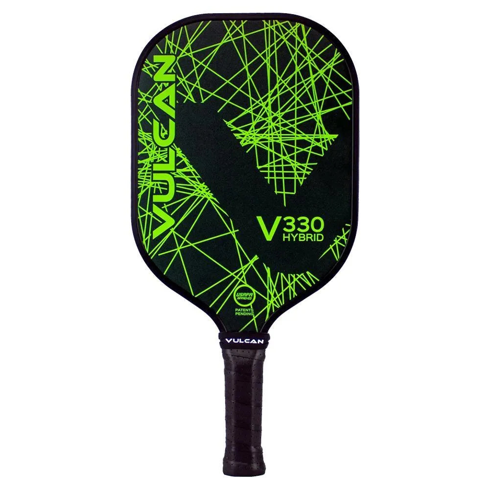 V330 Hybrid Pickleball Paddle-Racquets-Vulcan-94803-LIME_LAZER-L-Tennis Express