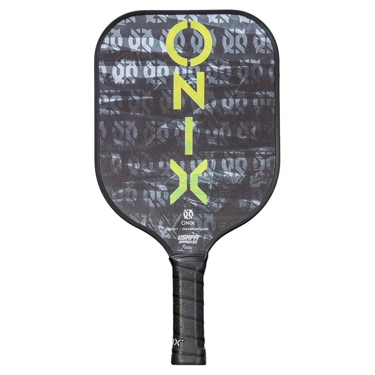 React Graphite Pickleball Paddle-Racquets-Onix-95199-1_BLACK-L-Tennis Express