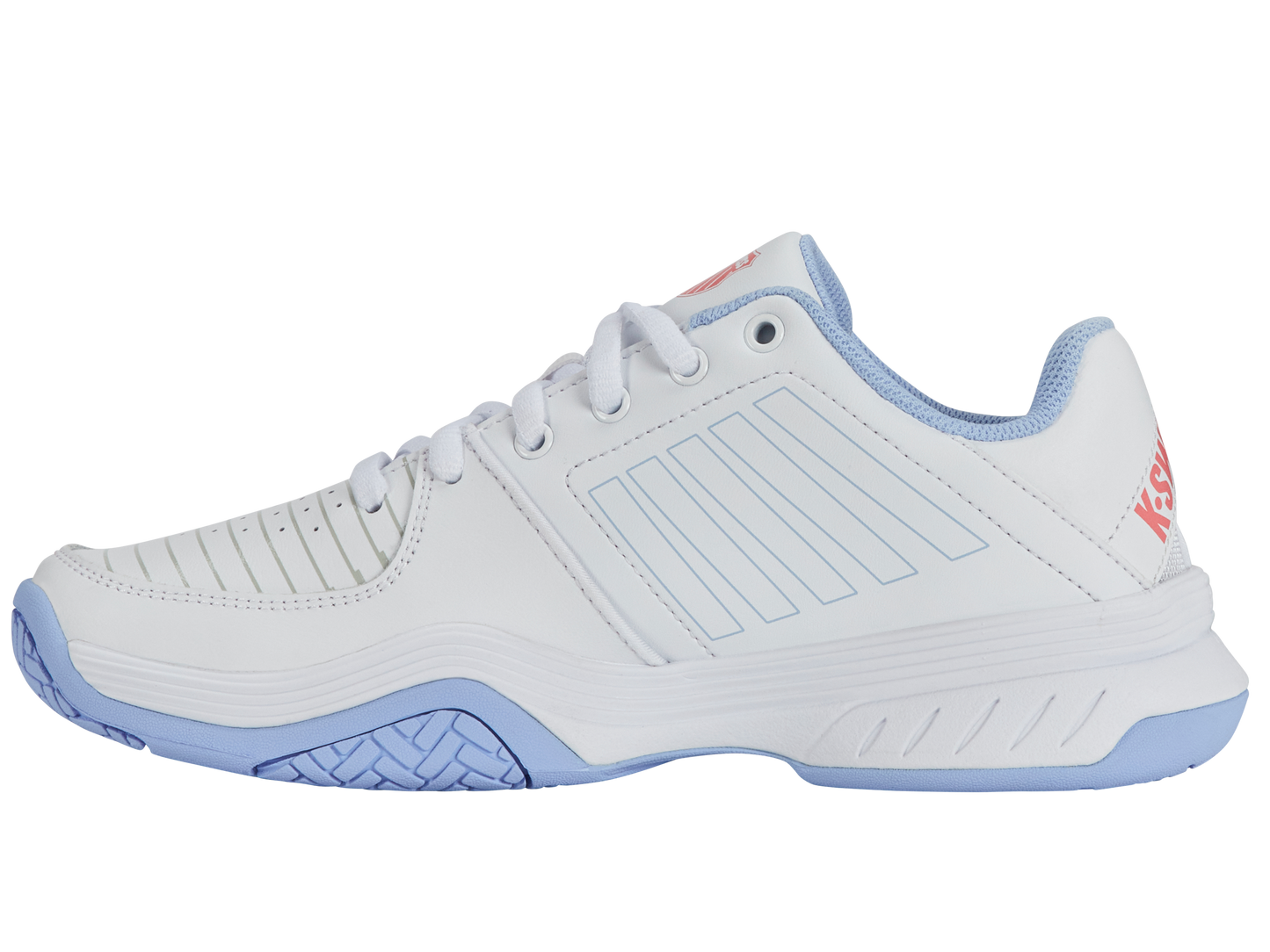 K-Swiss Women's Shoes Court Express | White/Open Air/Strawberry Ice