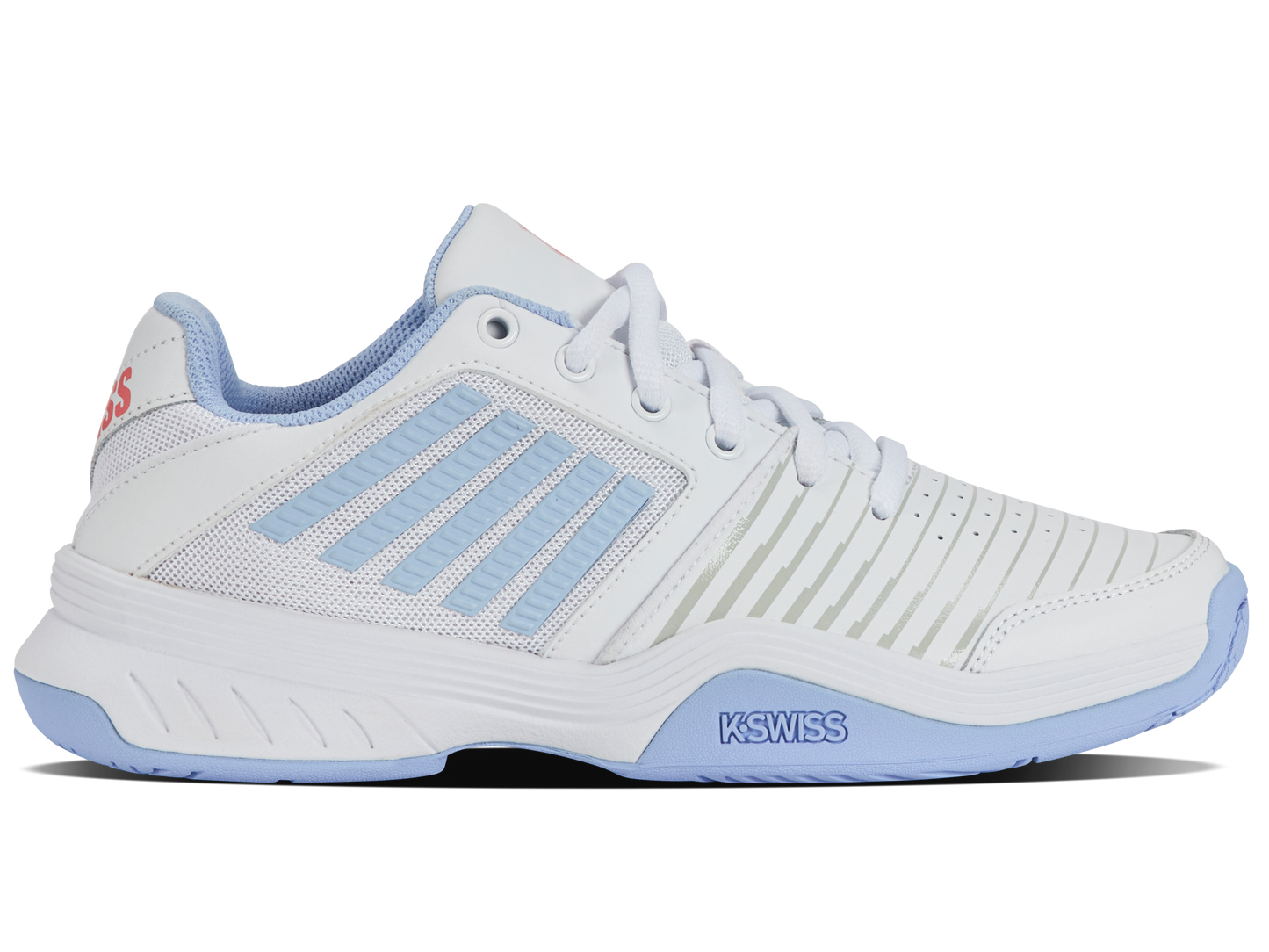 K-Swiss Women's Shoes Court Express | White/Open Air/Strawberry Ice