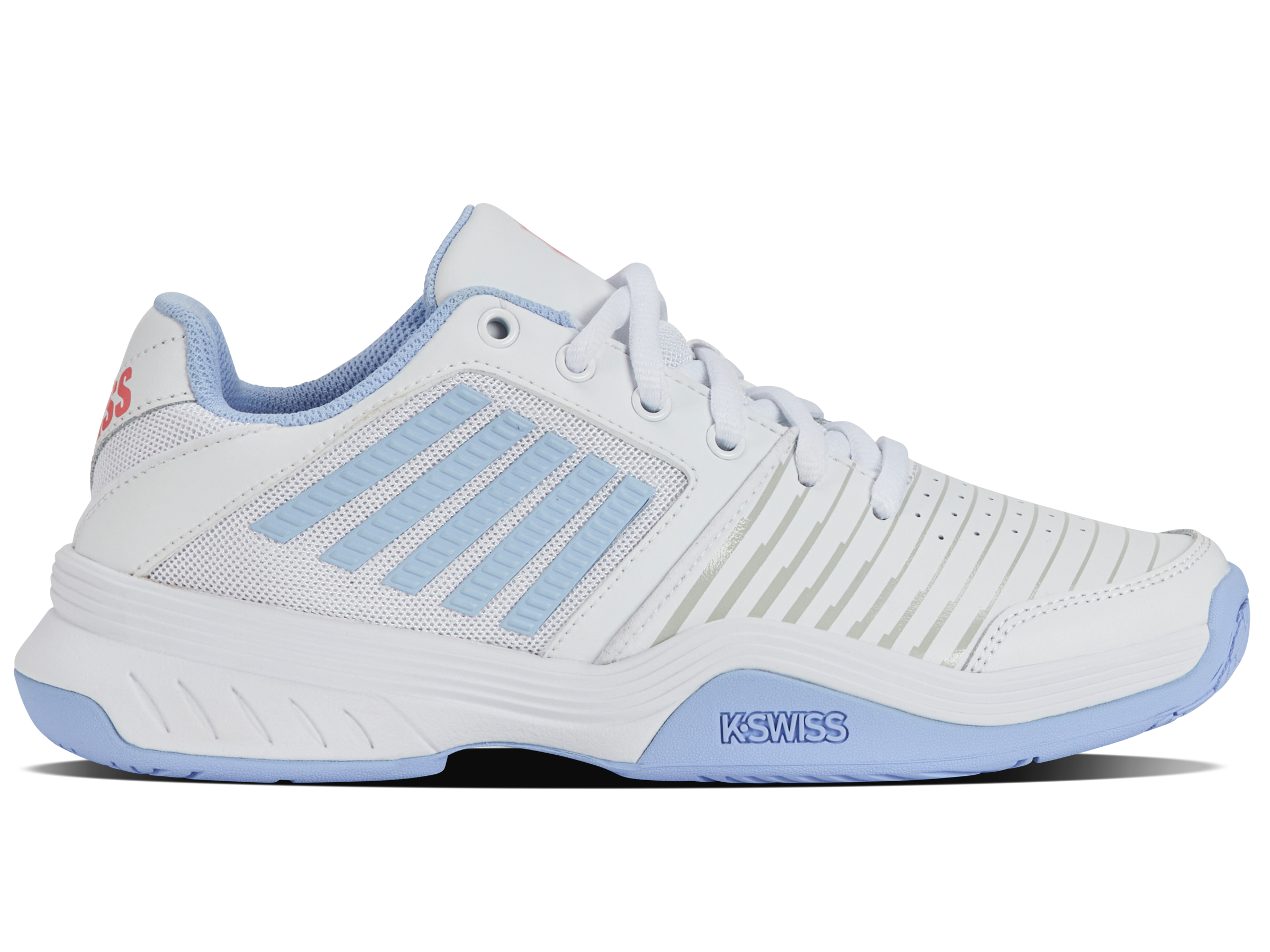 K-Swiss Women's Shoes Court Express | White/Open Air/Strawberry Ice