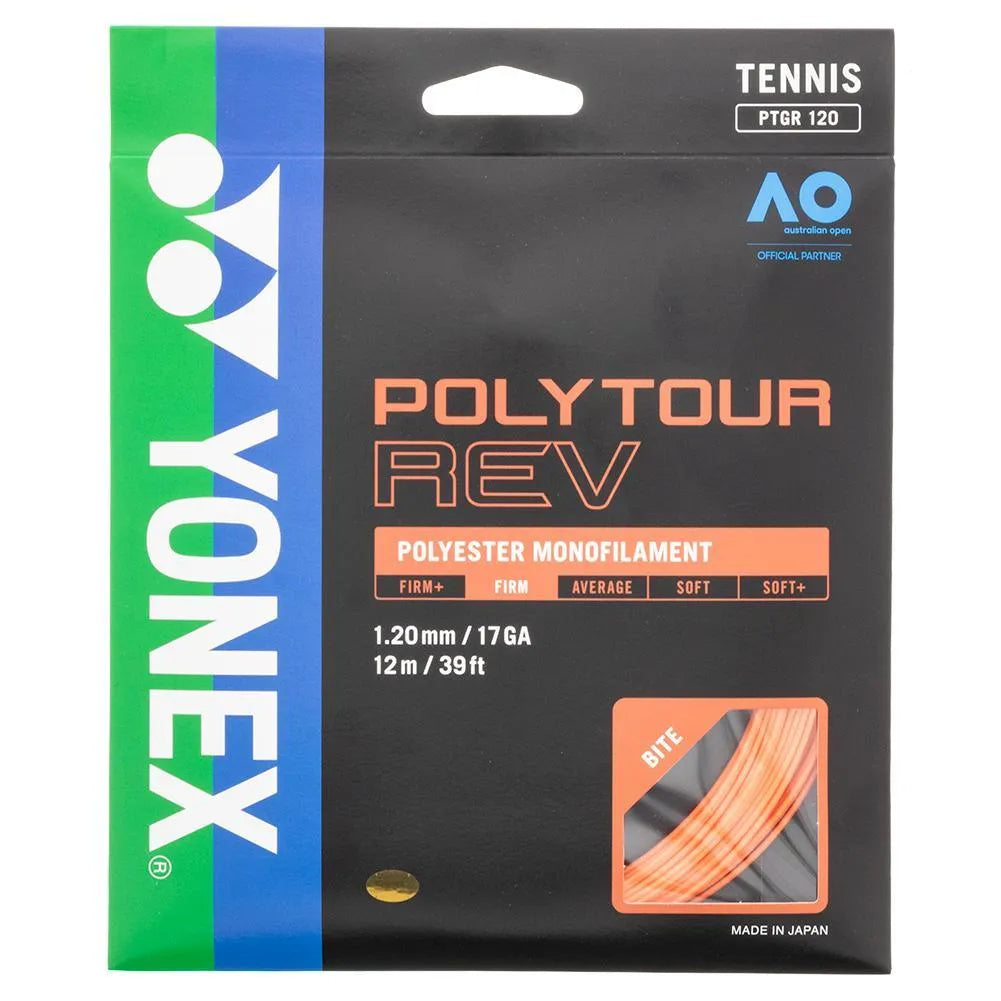 POLYTOUR REV Tennis String Bright Orange-Strings-Yonex-95539-DEFAULT-L-Tennis Express