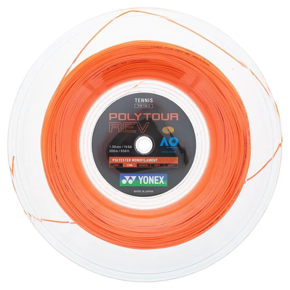 POLYTOUR REV Tennis String Reel Bright Orange-Strings-Yonex-95540-DEFAULT-L-Tennis Express