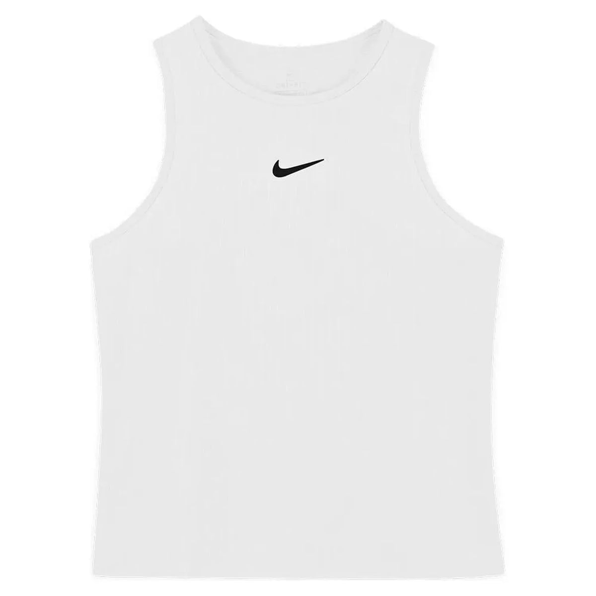 Girls' Court Dri-FIT Victory Tennis Tank-Apparel-Nike-96142-100_WHITEBK-L-Tennis Express