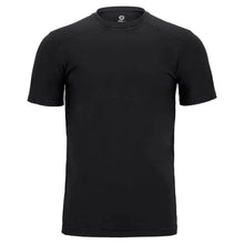 Men's Short Sleeve Tennis Crew-Apparel-BloqUV-96400-BLACK-L-Tennis Express