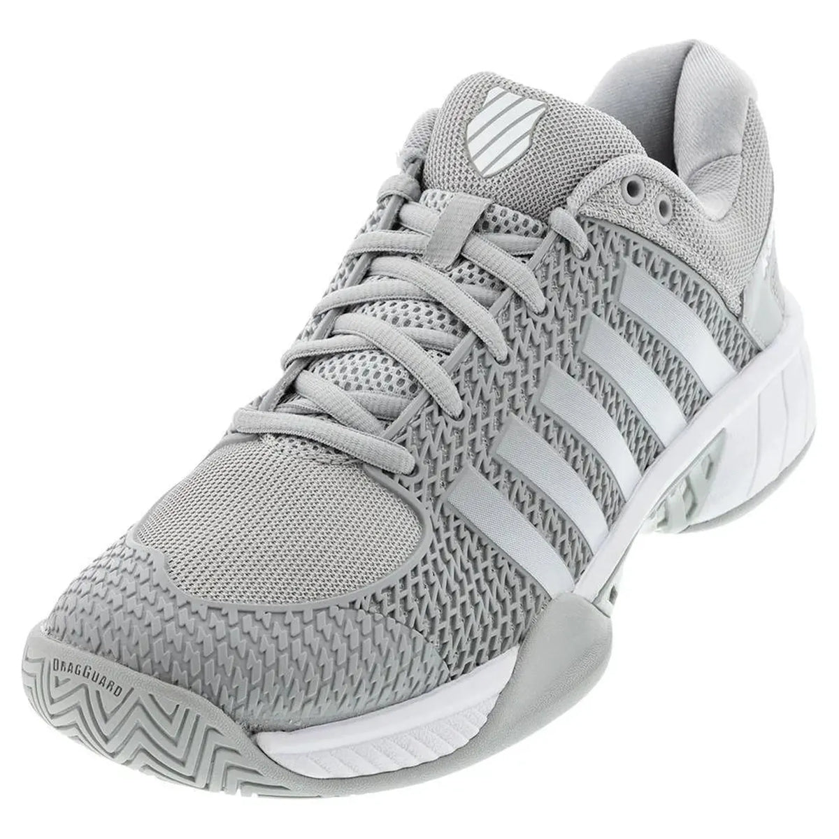 Women's Express Light Pickleball Shoes Highrise and White-Footwear-K-Swiss-96563-072F20-x-Tennis Express