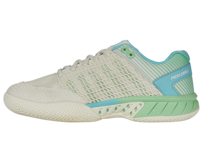 K-Swiss Women's Shoes Express Light Pickleball | Egret/Patina Green