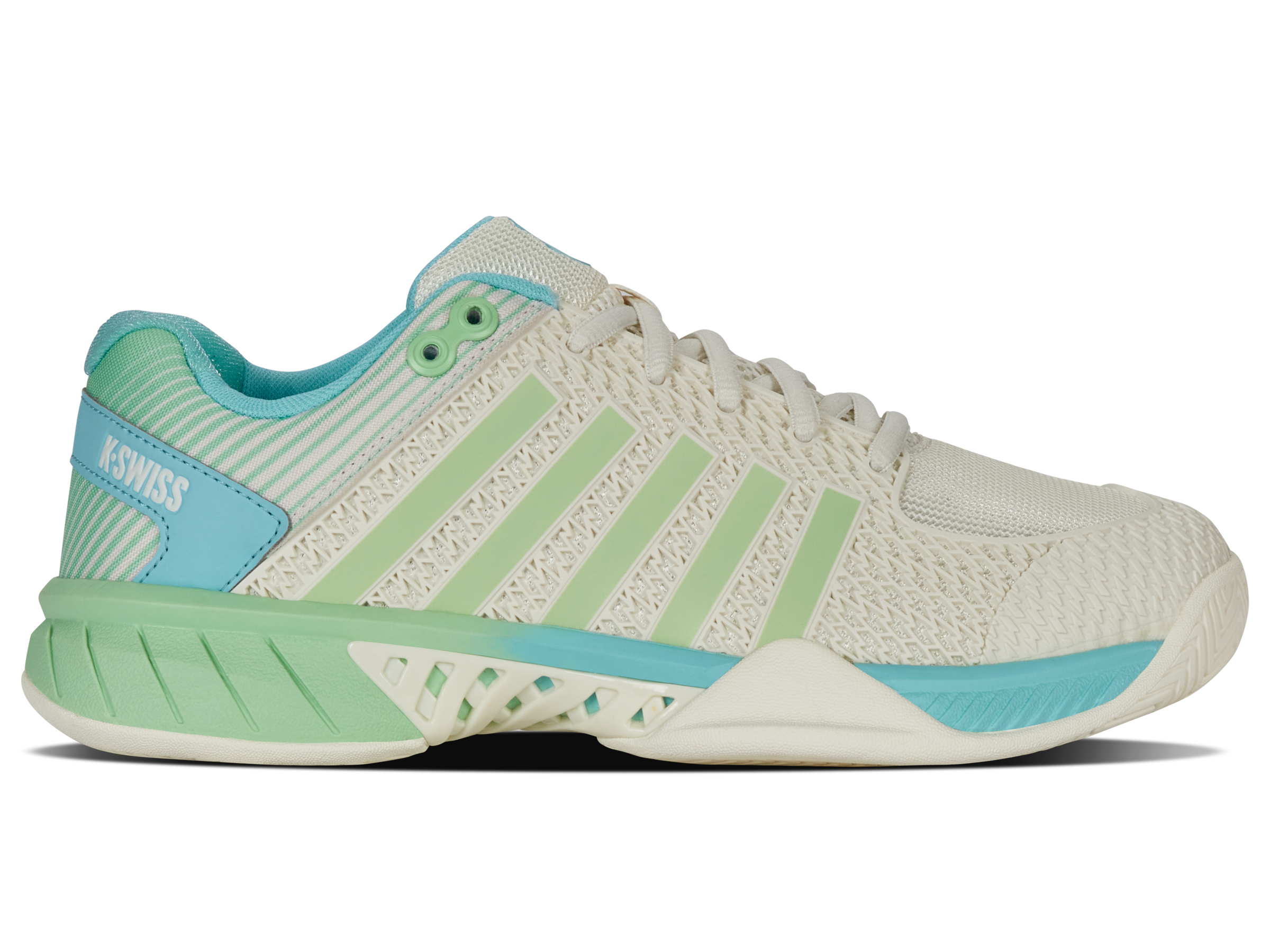 K-Swiss Women's Shoes Express Light Pickleball | Egret/Patina Green