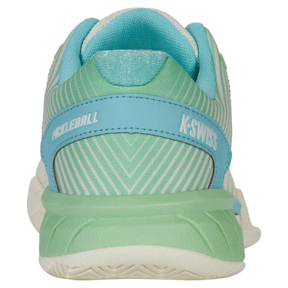 Women's Express Light Pickleball Shoes Egret and Patina Green