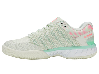 K-Swiss Women's Shoes Express Light Pickleball | Ice/Honeydew/Neon Pastel Pink