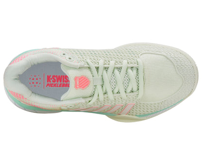 K-Swiss Women's Shoes Express Light Pickleball | Ice/Honeydew/Neon Pastel Pink