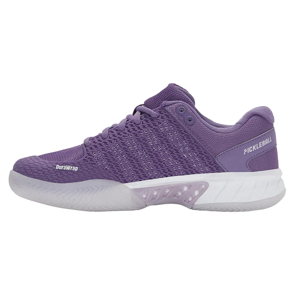Women's Express Light Pickleball Shoes Purple Haze and White