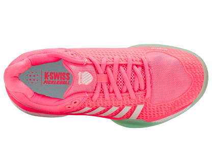 K-Swiss Women's Shoes Express Light Pickleball | Neon Pastel Pink/Neon Mint/White