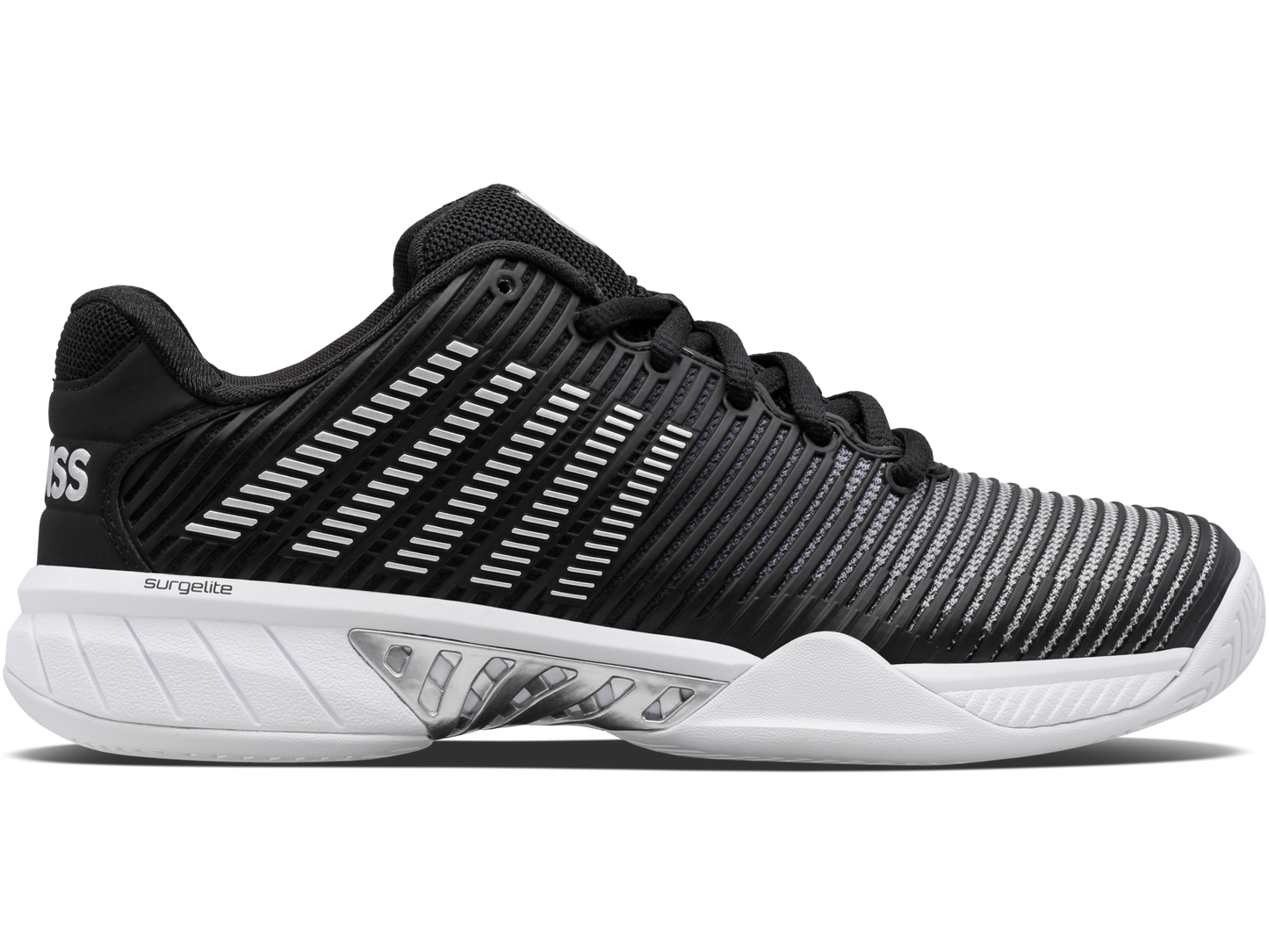K-Swiss Women's Shoes Hypercourt Express 2 | Black/White/Silver