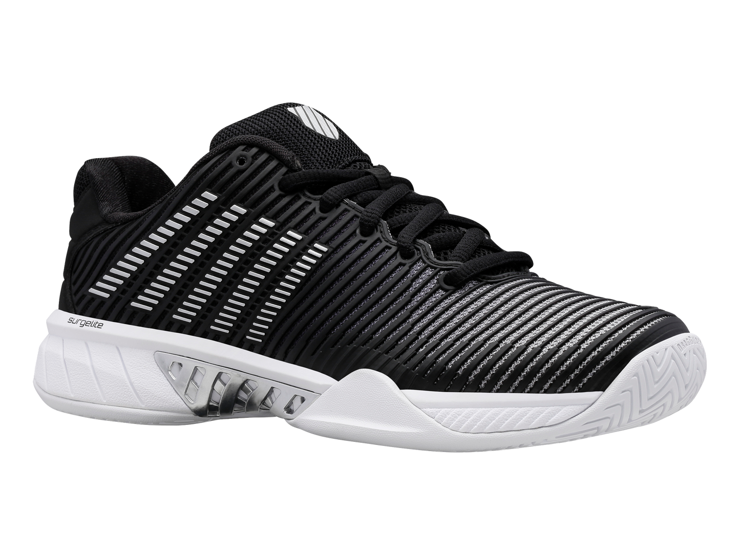 K-Swiss Women's Shoes Hypercourt Express 2 | Black/White/Silver