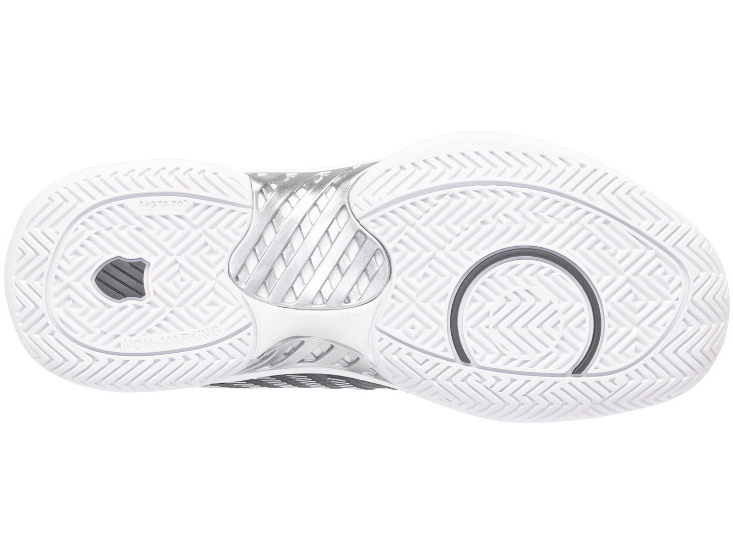 K-Swiss Women's Shoes Hypercourt Express 2 | Black/White/Silver